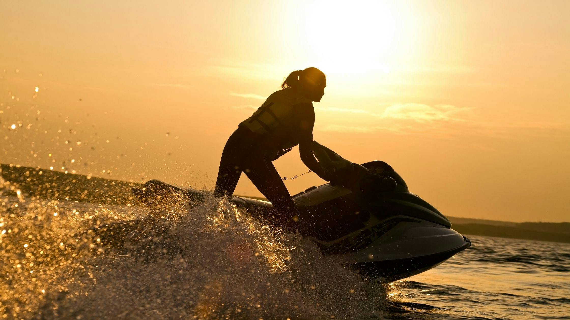 Enjoy an Evening Jet Ski Ride or Flyboarding Session